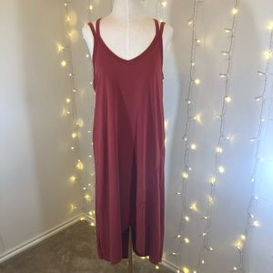 Midi high low dress